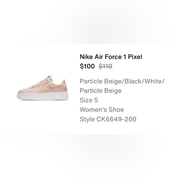 Nike Airforce 1 Pixel - Picture 8 of 8